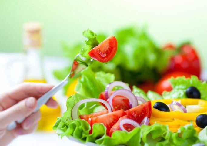 vegetable salad for weight loss per week for 5 kg