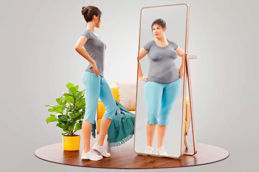 By imagining yourself as a slim figure, you can be motivated to lose weight. 