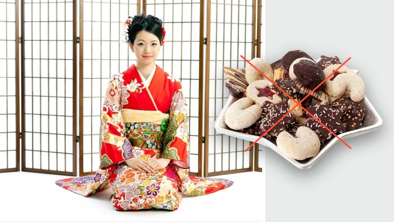 Forbidden Sweets on Japanese diet